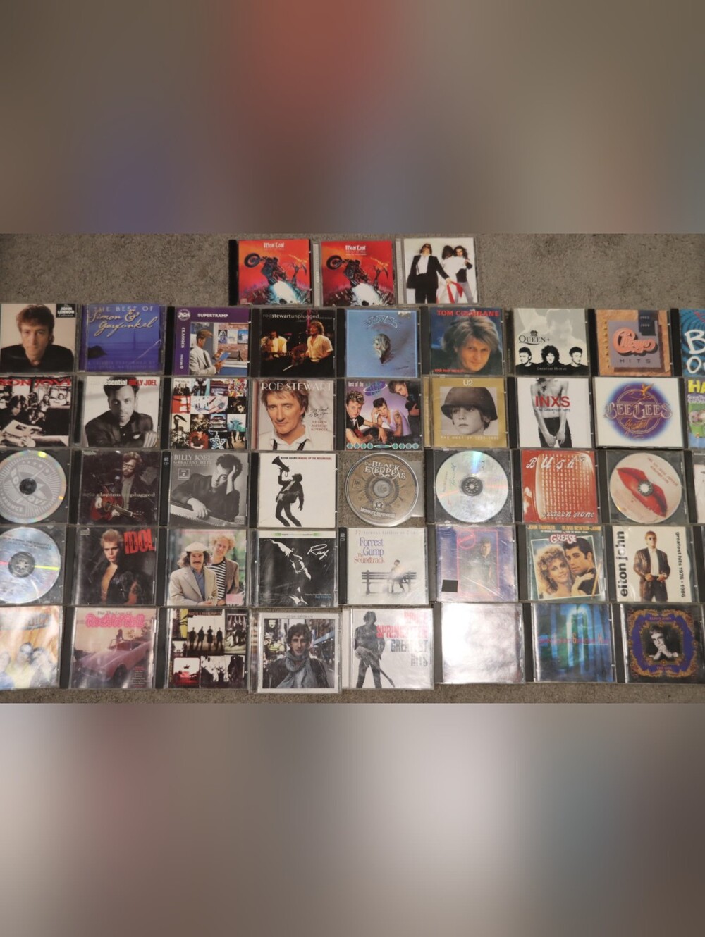 Mixed Music CD Lot - Various Artists 46 CD's Mostly Classic Rock